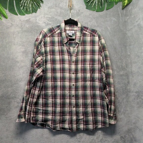 Pocket Other - 🍑Sunriver Men Shirt Winter Button-Down Pocket Casual Plaid XL